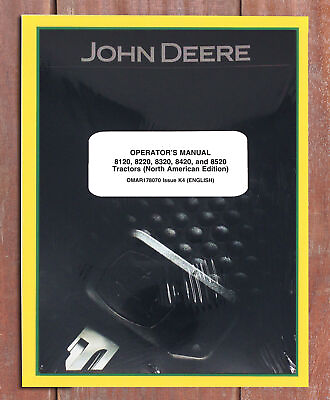 #ad John Deere 8120 8220 8320 8420 8520 Tractor Owners Operators Manual OMAR178070 $67.41