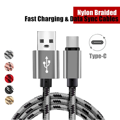 USB C Type C Cord For Samsung Galaxy Android Genuine Fast Charging Charger Cable $7.76