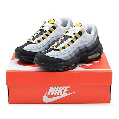 #ad DX4236 100 Nike Air Max 95 Icons White Yellow Strike Wolf Gray Cool Grey Men#x27;s $188.00