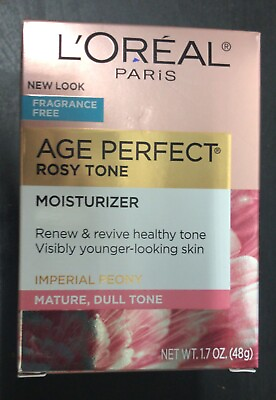 #ad L#x27;oreal Paris Fragrance Free Age Perfect Rosy Tone Moisturizer Imperial Peony a3 $18.00
