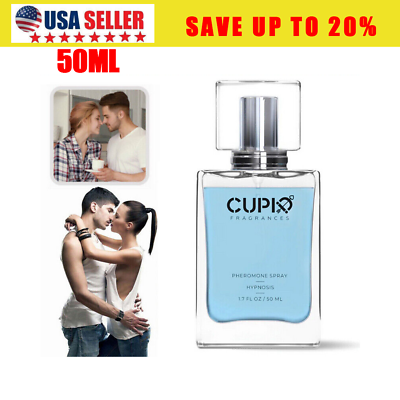 #ad #ad Men#x27;s Pheromone Infused Perfume Cupid Hypnosis Cologne Fragrances Charm Toilette $4.68