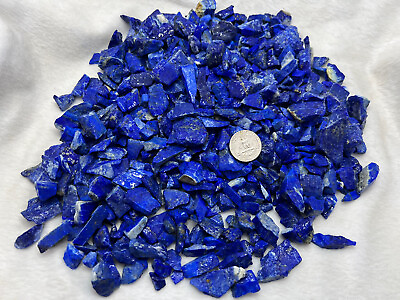 #ad Natural Lapis Lazuli bulk 1.5kg rough gravel Crystal Rubles for Jewelry bead $90.00