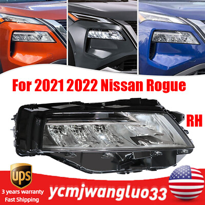 #ad Front LED Headlight Headlamp Right Passenger Light RH For 2021 2022 Nissan Rogue $178.55