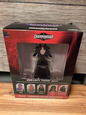 #ad Eaglemoss WWE Hero Collection Undertaker Championship Collection Display w flaws $19.99