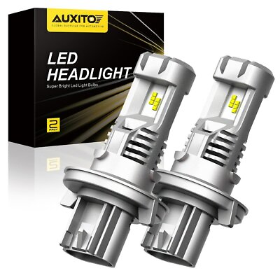 #ad AUXITO 24000LM LED headlight Kit H13 9008 High low Beams 6500K bulbs M3 EXD $40.99