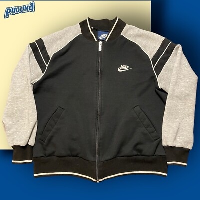 #ad Vtg Rare Nike 80s 70s Soprano Tracksuit Jacket Medium Men Sweatshirt Full Zip $44.49