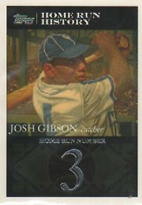 #ad 2007 Topps Gibson Home Run History Inserts You Pick $1.25