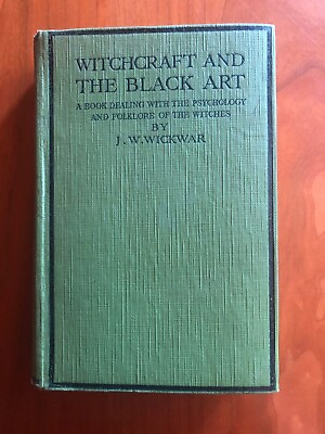 #ad Witchcraft and the black art by JW Wickwar 2nd printing 6500 copies $275.00