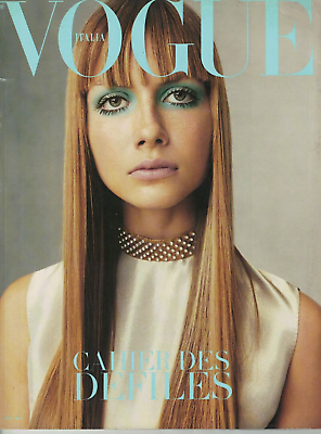 #ad Vogue Italy January 2000 Magazine Fashion Shows Ss 593 Ana Claudia Michels 1 $47.10
