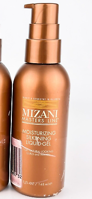 #ad Mizani Moisturizing Silkening Liquid Gel 5 oz Natural Waves Curls Masters Line $44.95