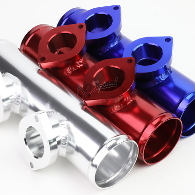 #ad Red 2.5quot;Universal Dual Sequential Turbo Blow Off Valve Flange Pipe Type S RS $14.24