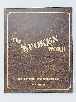 #ad The Spoken Word The Holy Bible King James Version on Cassette $12.74
