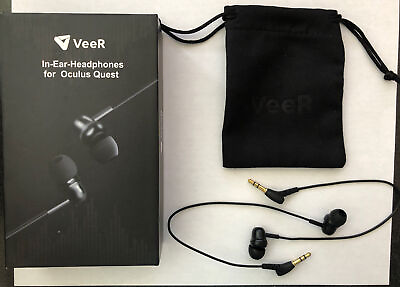 #ad VR Wired Headphone Left Right Separation for Oculus Quest $15.99