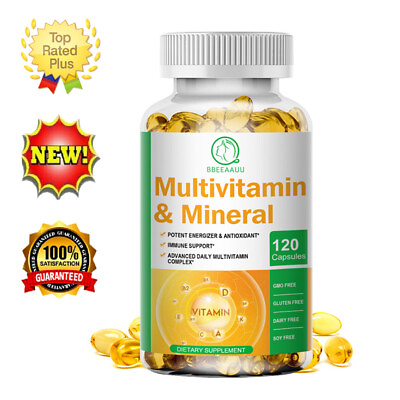 #ad Multi Vitamin amp; Mineral Supplement Boost Energy amp; Immune Support For Men Women $13.88