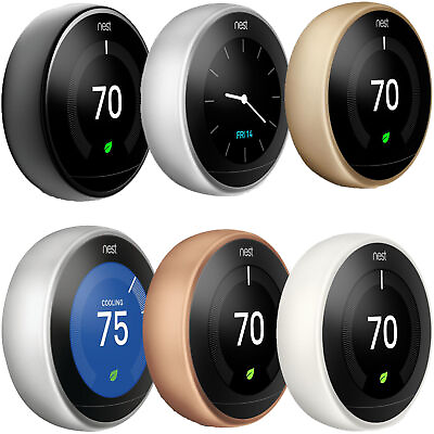 #ad Google Nest Learning Thermostat 3rd Generation USED $89.99