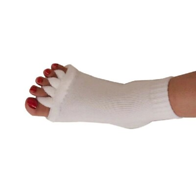 #ad Women Ladies Massage Five Toe Yoga Socks Foot Separator Alignment Pain Relief $4.99