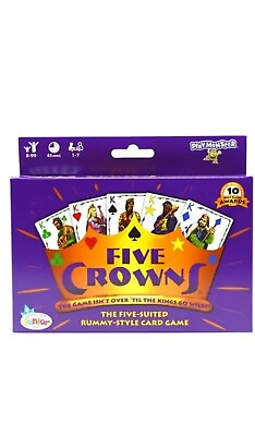 #ad Five Crowns The Game Isn#x27;t Over Until the Kings Go Wild 5 Suited Rummy $9.99
