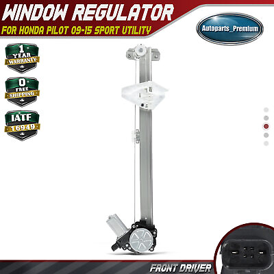 #ad Front Left Window Regulator amp; Motor Assembly for Honda Pilot 09 15 Sport Utility $45.99