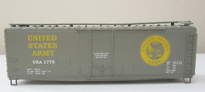 #ad Con Cor HO quot;SHOW ME MODEL RR CO.quot; US Army 40#x27; Boxcar Limited Edition Kit $24.99