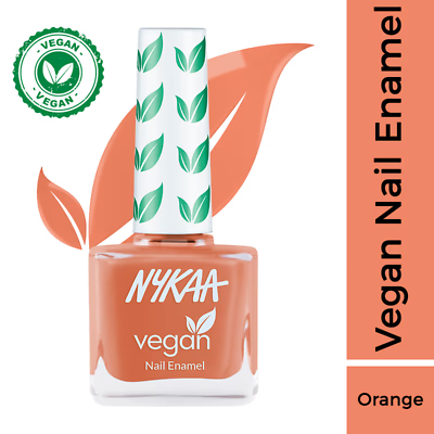 #ad Nykaa Cosmetics Vegan Nail Enamel Carrot On 397 9ml $17.34
