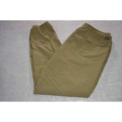 #ad 46429 a Patagonia Gym Pants Workout Tapered With Pocket Green Nylon Size XL Mens $34.99