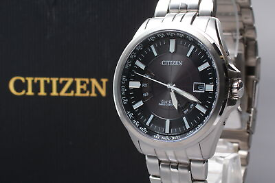 #ad N MINT Citizen Eco drive H145 S073545 US EU CN JP Radio Solar Watch From JAPAN $229.99