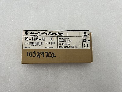 #ad 2012 New Allen Bradley 20 HIM A6 Ser A Powerflex #K 1917 $116.00