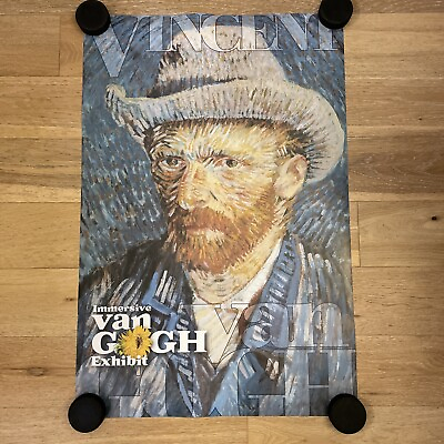 #ad 2018 Vincent Van Gogh Immersive Exhibit Toronto Art Gallery Poster 36quot; x 24quot; V01 $24.99