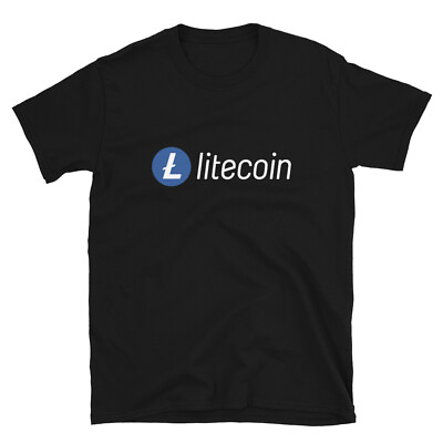 #ad Litecoin Logo T shirt crypto trader gift tee $26.98