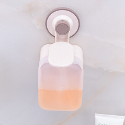 #ad Suction Cup Soap Dispenser Bathroom Wall Mount Liquid Soap Holder $13.96