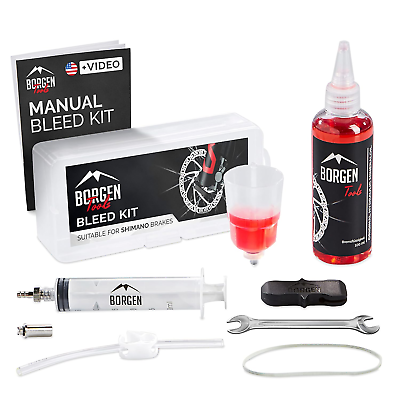 #ad Bike Brake Bleed Kit for Shimano Hydraulic Disc Brakes I Brake Bleeder Kit Bike $43.78