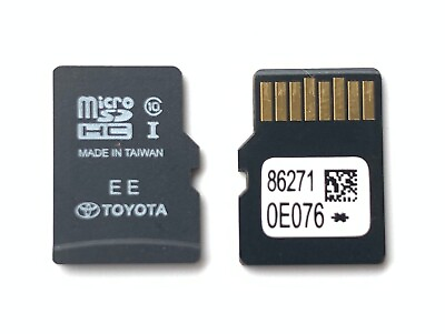 #ad Newest 2024 Navigation Micro SD Card for TOYOTA LATEST UPDATE OEM 86271 0E076 $44.99