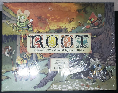 #ad New Root A Game of Woodland Might and Right Damaged Box $37.99