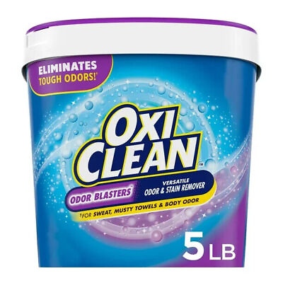 #ad OxiClean Odor Blasters Versatile Odor and Stain Remover Powder 5 lb $12.37