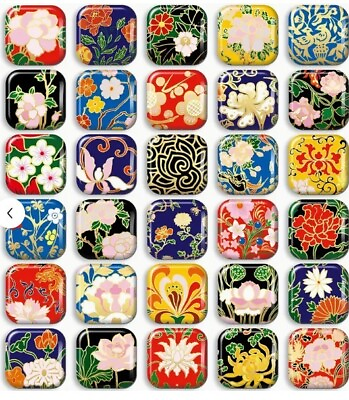 #ad 30pcs Colorful Flower Fridge Magnets $10.99