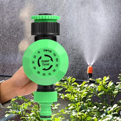 #ad Garden Mechanical Watering Timer For Automatic Irrigation System Control Y8R5 $12.92