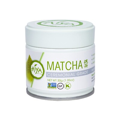 #ad Aiya Authentic Ceremonial Grade Premium Japanese Matcha Green Tea Powder 30g $15.99