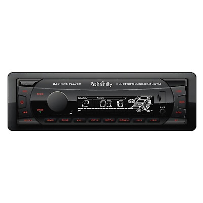 #ad Infinity Alpha 100 Bluetooth USB AUX SD FM MP3 Stereo Digital Media Car Receiver $99.99