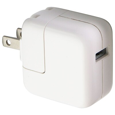 Generic 12W USB Power Adapter Wall Charger White $4.99