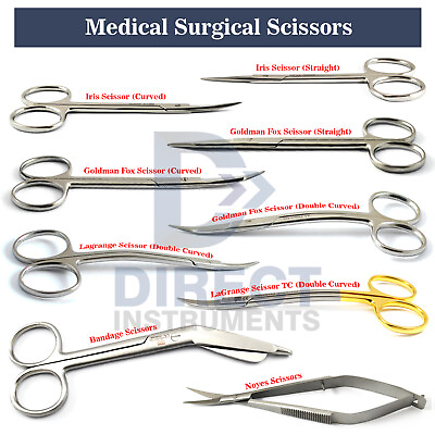 #ad MEDENTRA Surgical Scissors Medical Dental Veterinary Microsurgery Dissecting New $8.90