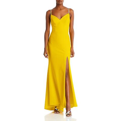 #ad Aqua Womens Embellished Strap Long Prom Evening Dress Gown BHFO 7213 $55.99