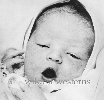 #ad LISA MARIE Photo RARE Daughter of ELVIS portrait CUTE PIC newborn baby $49.95