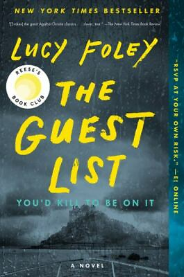 #ad The Guest List: A Novel Paperback By Foley Lucy GOOD $4.68