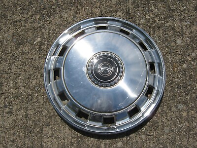 #ad One 1977 to 1979 Mercury Cougar 15 inch hubcap wheel cover missing some clips $15.00