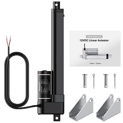 #ad 12V DC Linear Actuator Motor 3000N 200mm Heavy Duty Electric Auto Door Lifting $40.95