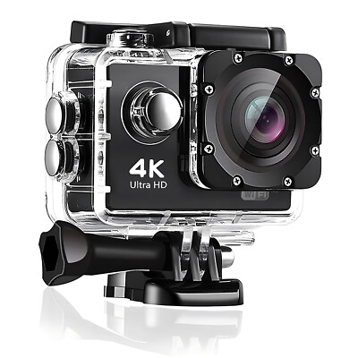 #ad 4K HD1080P Action Camera Sport Video Underwater Waterproof Camera For Go Pro $25.76