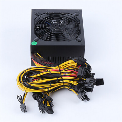 #ad Mining Power Supply Mining Rig Power Supply For Coin Mining Eight Graphic Cards $171.99