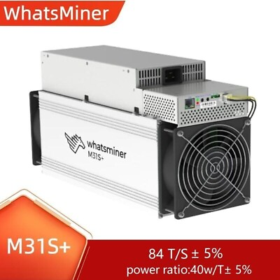 #ad Whatsminer M31S 84T BTC ASIC Bitcoin Miner SHA 256 84Th s Mining Machine $1099.00