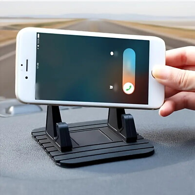 #ad Car Anti Slip Dashboard Rubber Mat Mount Holder Pad Stand for Mobile Phone GPS $3.99