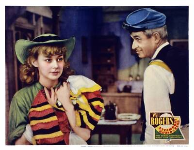#ad Steamboat Round The Bend US Lobby Card Anne Shirley Will Old Movie Photo AU $9.00